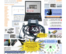 Mercedes Star Diagnose C4 - Altes Modell